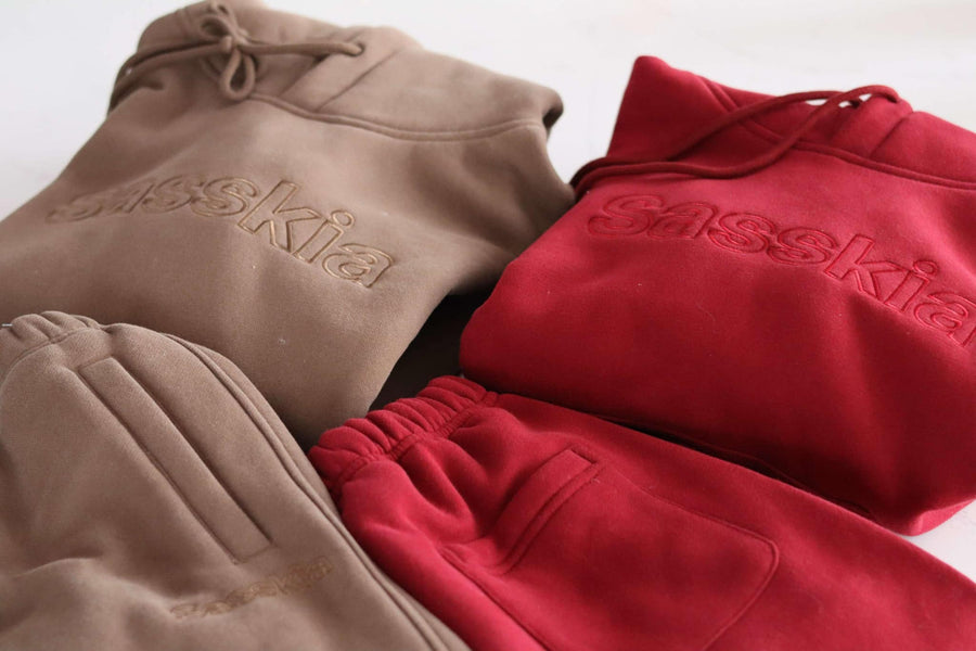 Ensemble signature Rouge Bourgogne